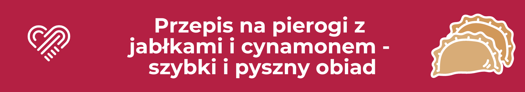 Pierogi z jabłkiem i cynamonem