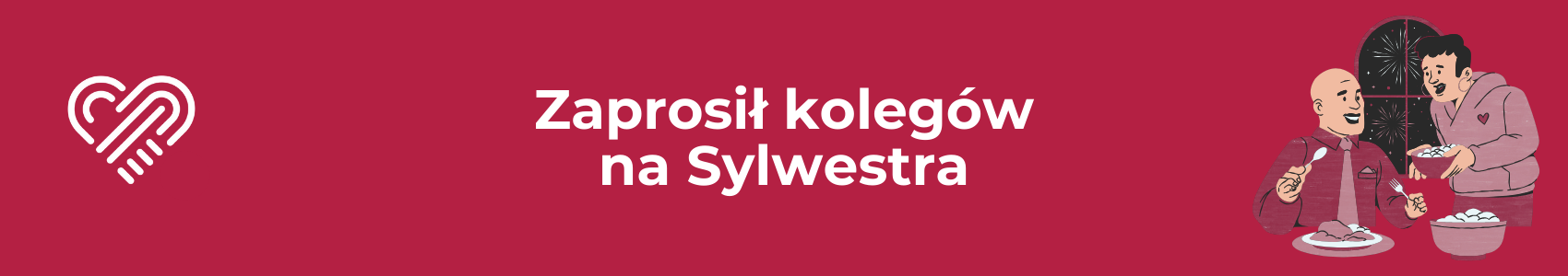 Zaprosił kolegów na Sylwestra!