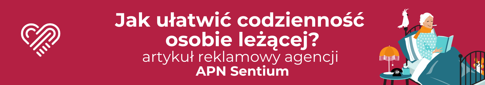 Jak ułatwić życie osobie leżącej