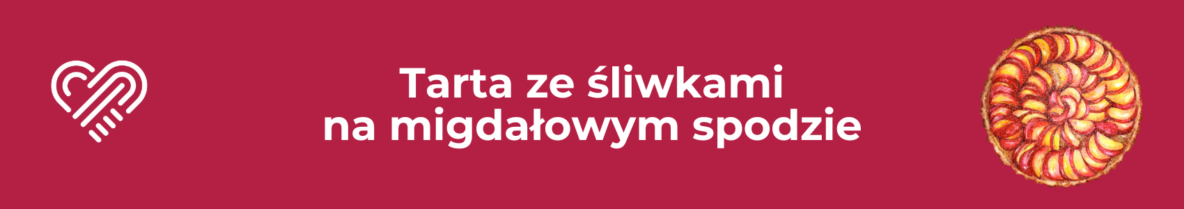 Tarta ze śliwkami na migdałowym spodzie