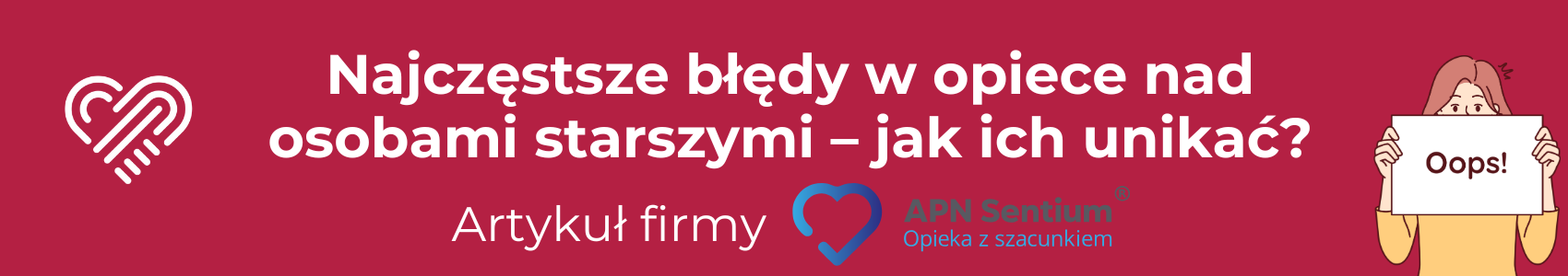 Najczęstsze błędy w opiece
