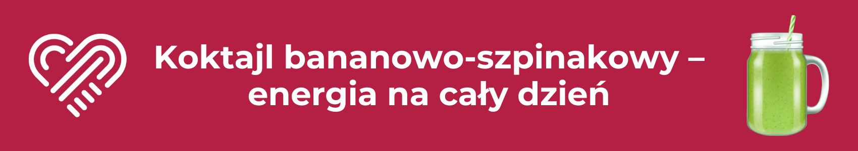 Koktajl bananowo-szpinakowy
