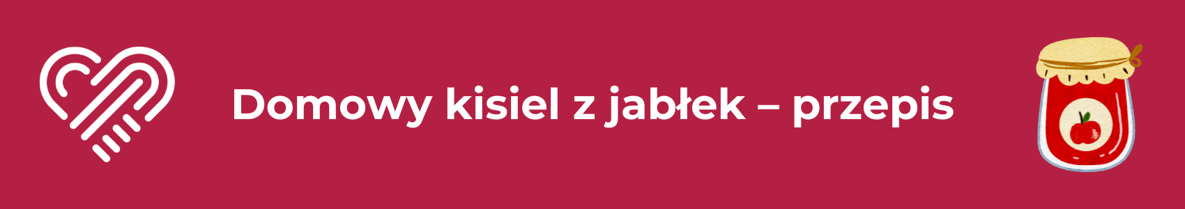 Domowy kisiel z jabłek