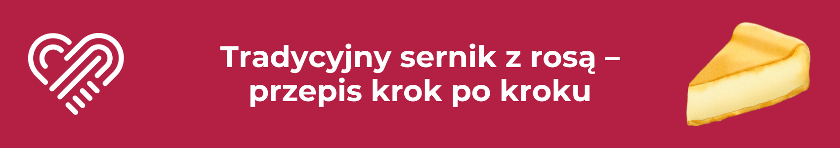 Tradycyjny sernik z rosą