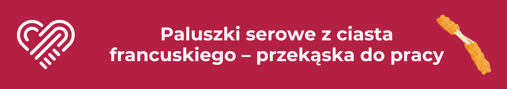 Paluszki serowe z ciasta francuskiego