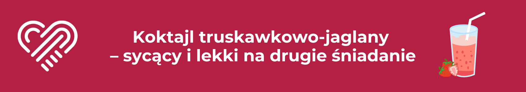 Koktajl truskawkowo-jaglany