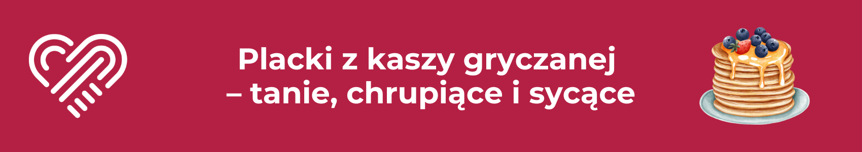 Placki z kaszy gryczanej