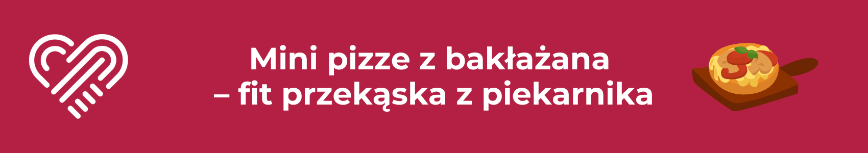 Mini pizze z bakłażana