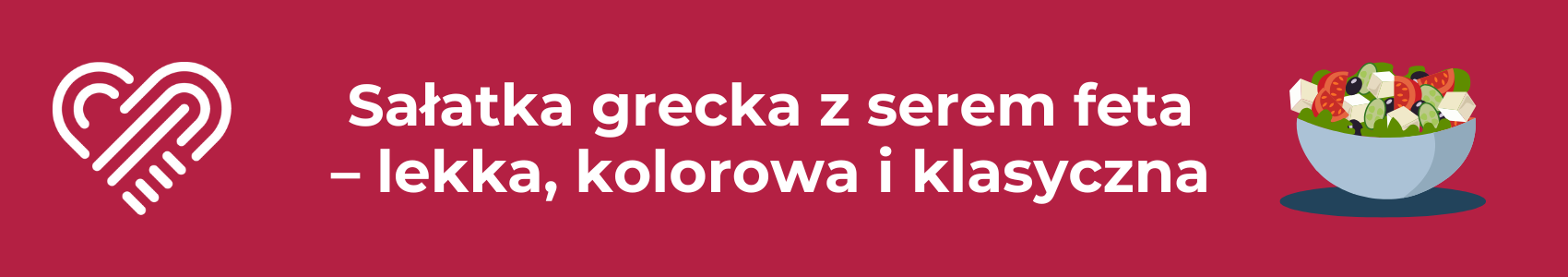 Sałatka grecka z serem feta