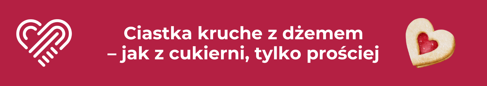 Ciastka kruche z dżemem