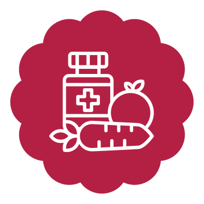 Ikona jedzenie i leki