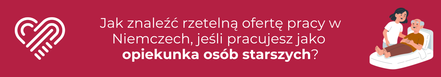Praca Niemcy: rzetelne oferty pracy w Niemczech dla opiekunki osób starszych